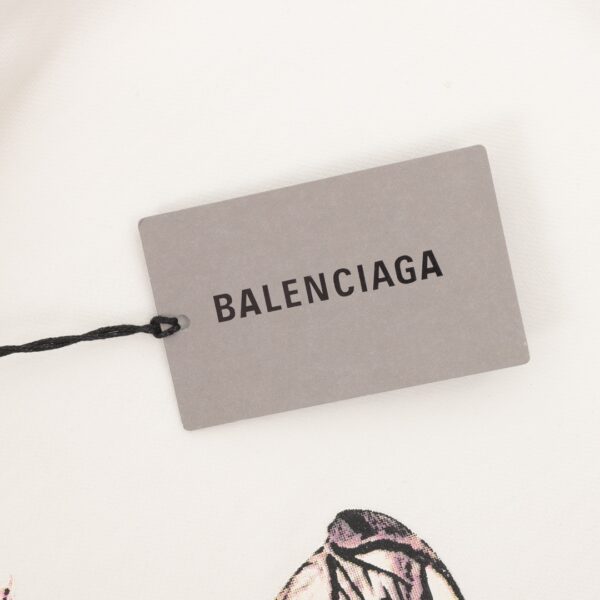 Balenciaga Balenciaga Shoe Printed Round Neck Hoodie - Image 9