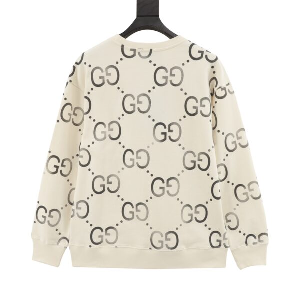 Gucci GG full print gradient cotton round neck sweatshirt - Image 3