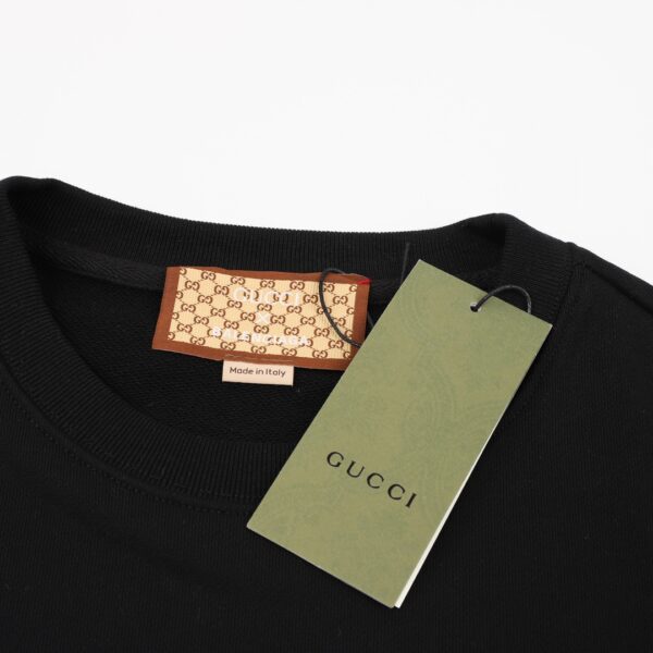 Gucci x BLCG hand drawn printed round neck sweatshirt - Image 3