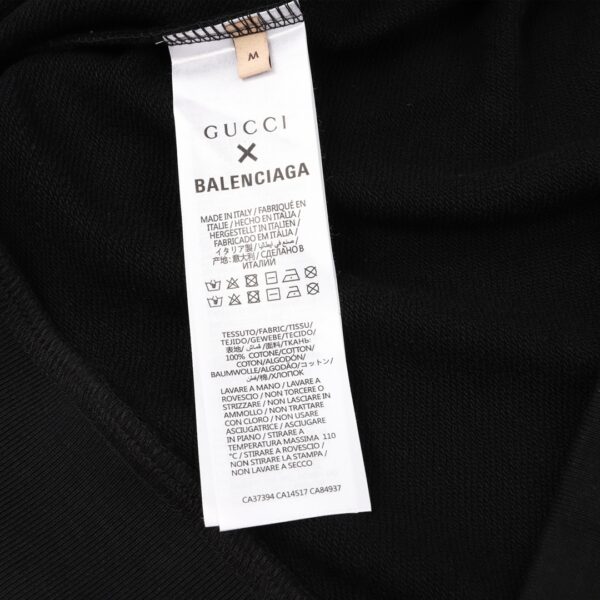 Gucci x BLCG hand drawn printed round neck sweatshirt - Image 5
