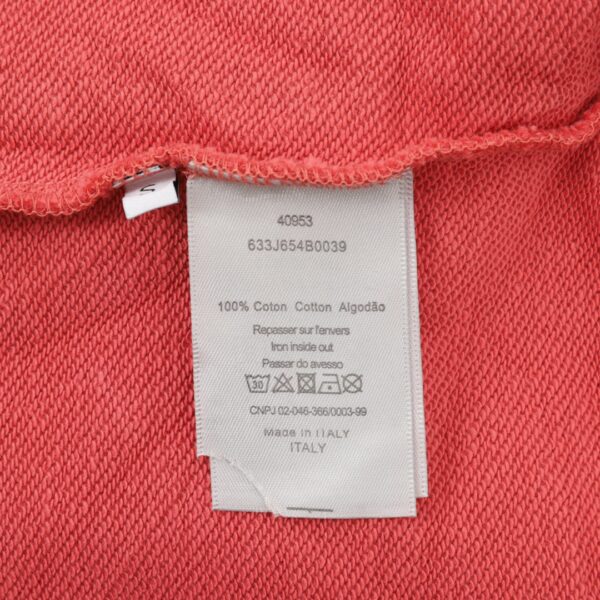 Dior/Dior 24Fw painted splashed ink letter printed round neck hoodie - Image 12