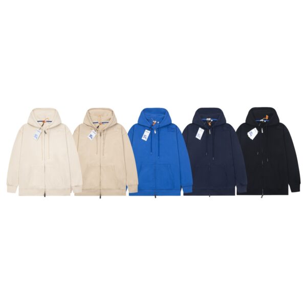 BBR Burberry Warhorse 3D Embroidered Zipper Hoodie - Image 11